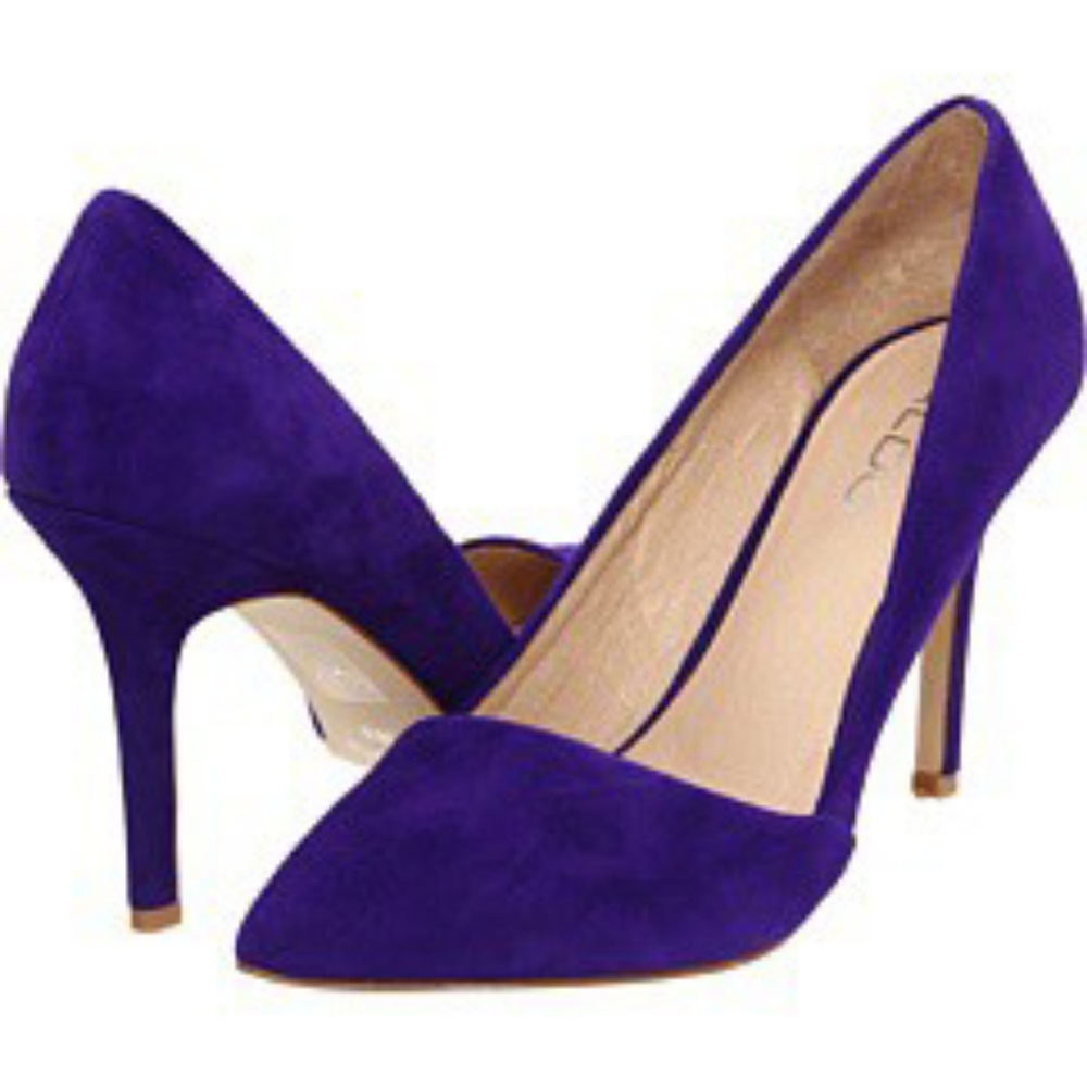 Aldo Purple Suede Heel